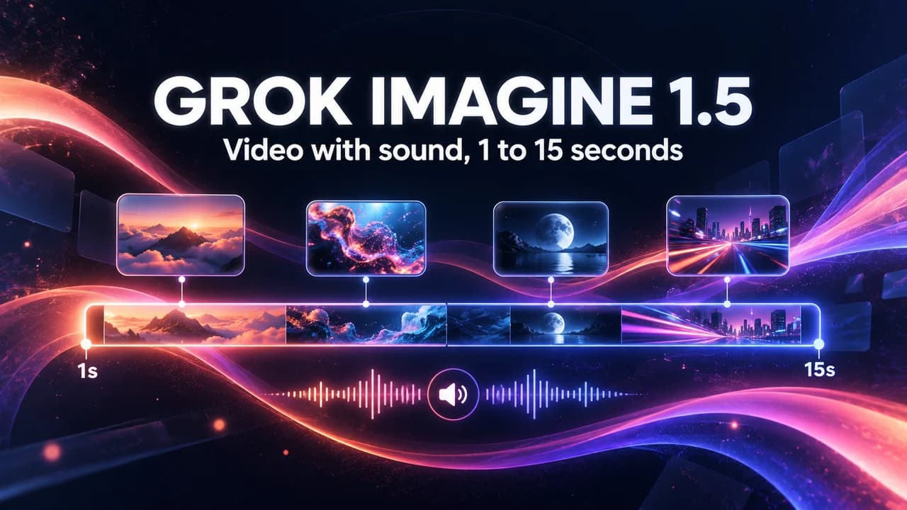 Grok Imagine Video 1.5 Preview Is Live in Karya: Quick Clips With Sound From 2 Credits a Second