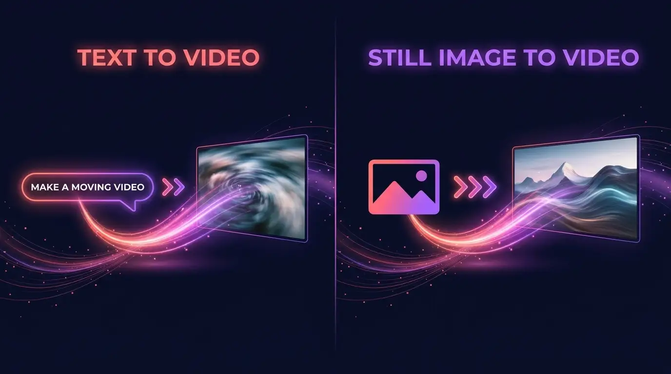 Text-to-Video vs Image-to-Video: Which Should You Use?